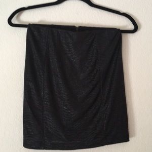 Black Guess Mini Skirt